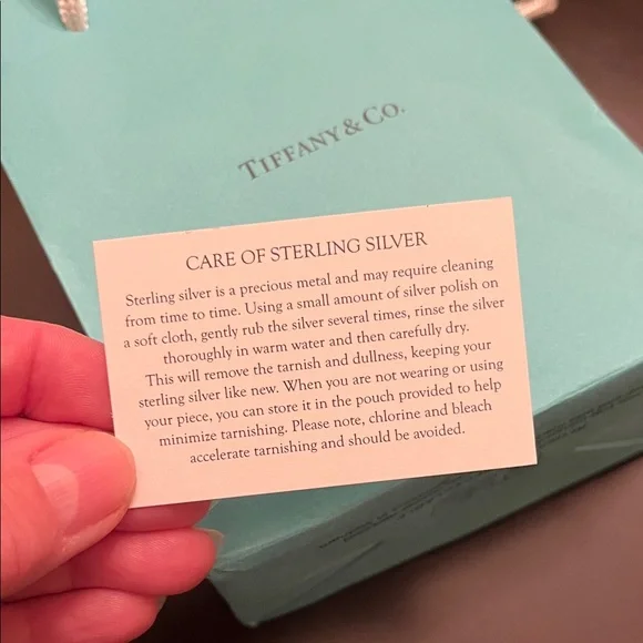 Tiffany & Co. Sterling Silver Infinity Necklace Set - Picture 3 of 9